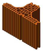 HELUZ Spojovací komínová tvarovka HELUZ - HT